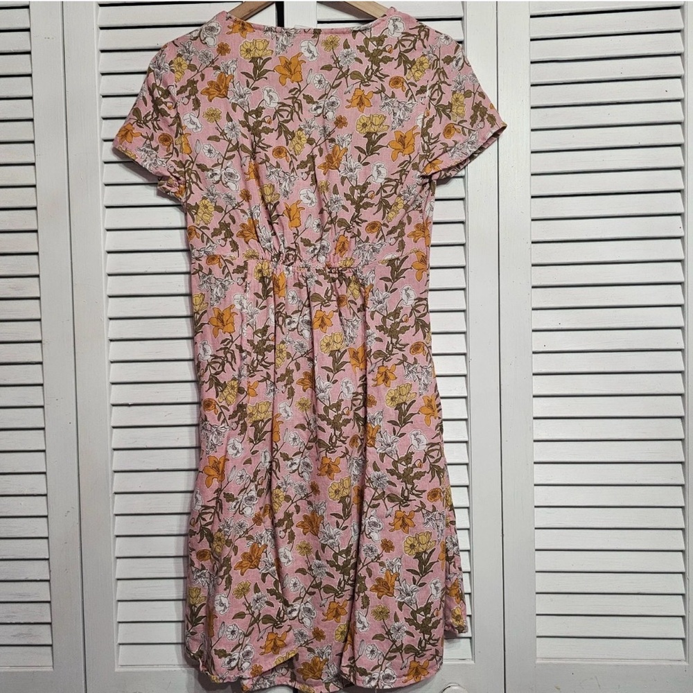 Cynthia Rowley - Linen Blend Floral Dress - Picture 4 of 10